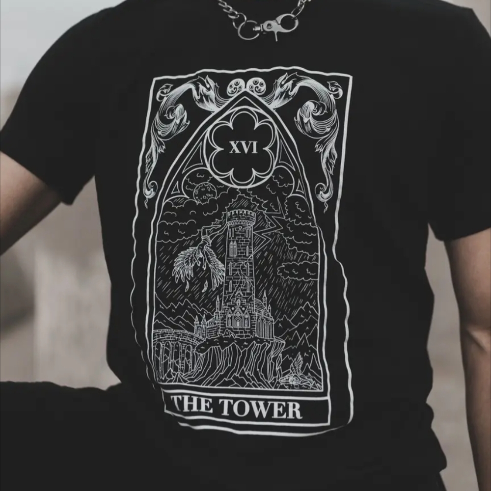 Black Graphic T-Shirt